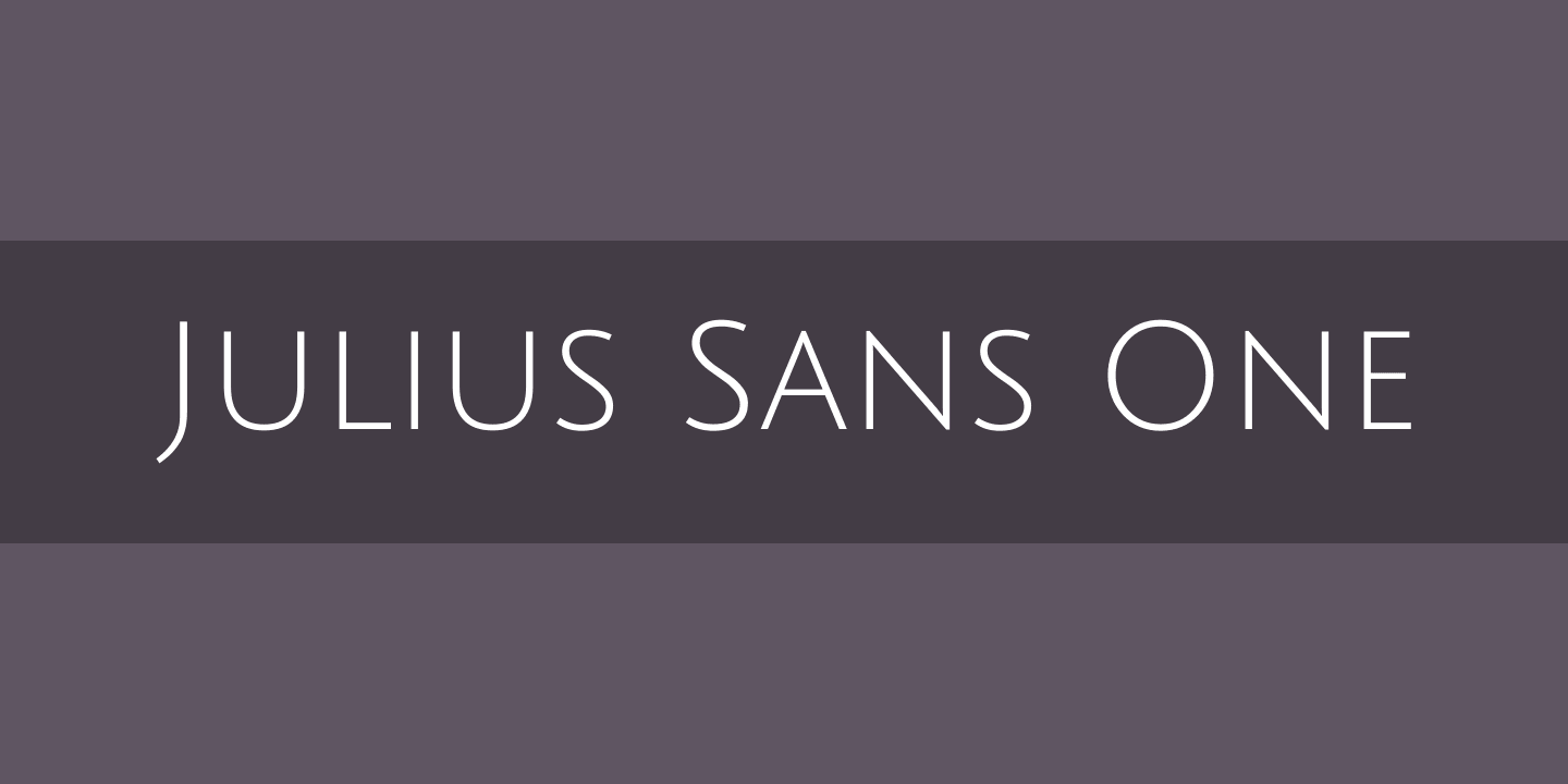 Julius Sans